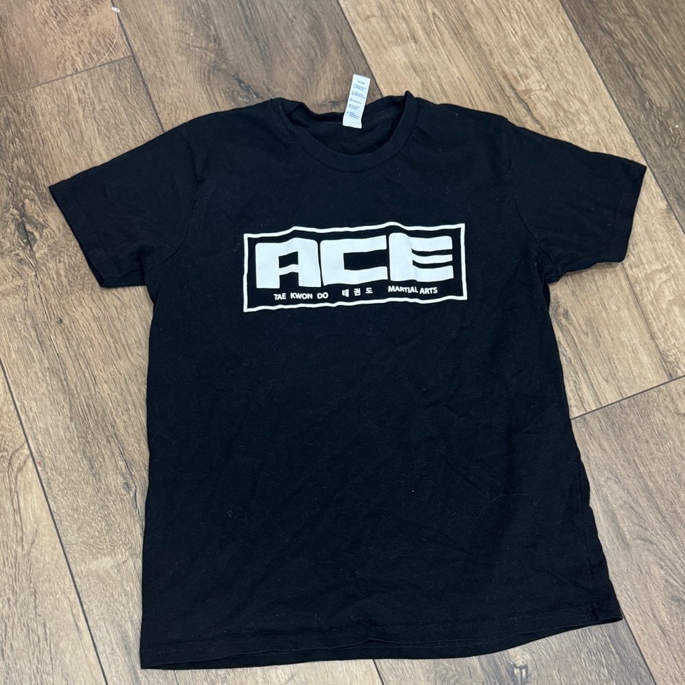 Black ACE Martial Arts T-Shirt